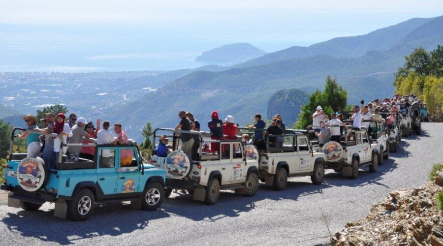 Time to discover nature in Alanya with Jeep Safari