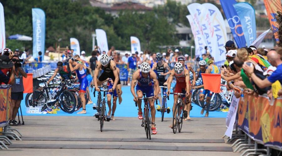 Triathlon is a traditional sport in Alanya