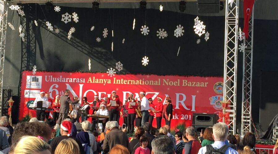 Christmas market in Alanya