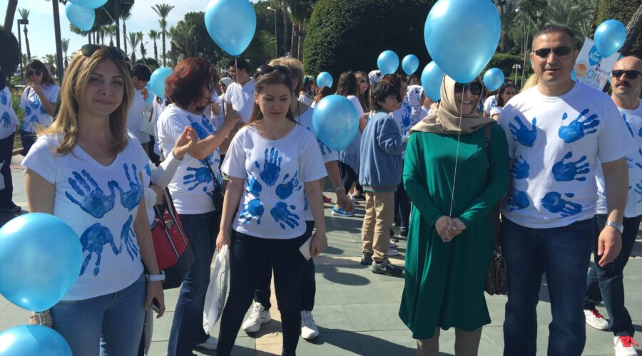 The world autism awereness day was clebrated in Alanya