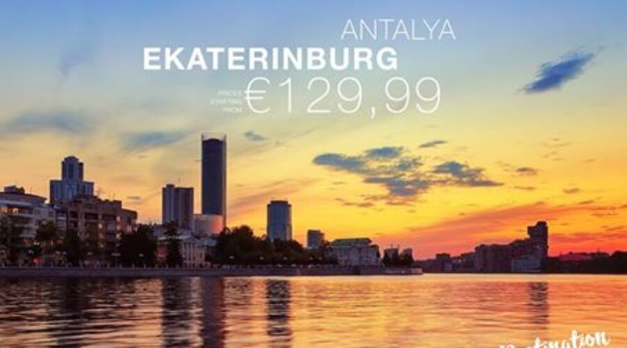 Flights to Antalya from Yekaterinburg