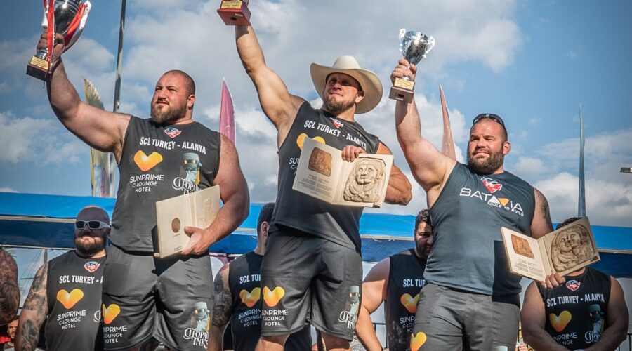 The world’s strongest man in Alanya again