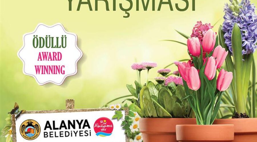 The best balcony and the best garden competion in Alanya