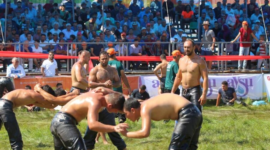 17th Oil wrestling in Alanya