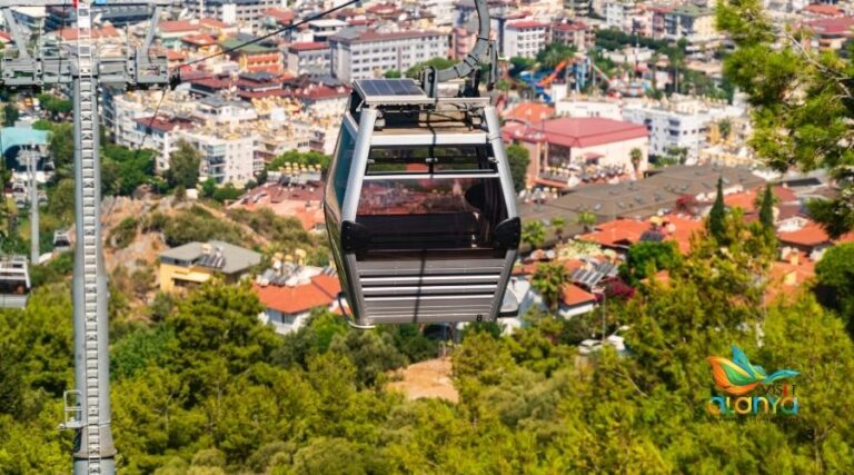 The Alanya Teleferik - Cable Car to the Alanya Castle